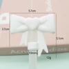 Silicone Bow Tie Straw Cap & Dust Cover for 10mm Straw