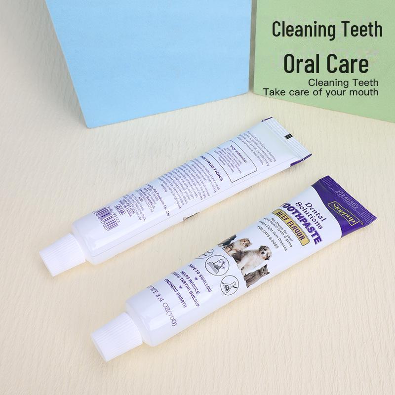 Pet Toothpaste for Cats and Dogs - Oral Cleaning for Pets
