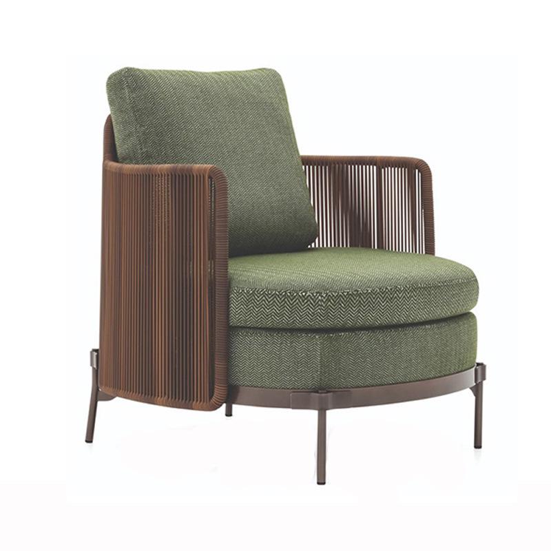 Open-Air Rattan Woven Table & Chair Set for Patio, Balcony & Garden