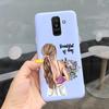 For Samsung A6 Plus 2018 Case Original Butterfly Silicone Funda Soft Protective Cover For Samsung Galaxy A6 2018 A6+ A6Plus Capa