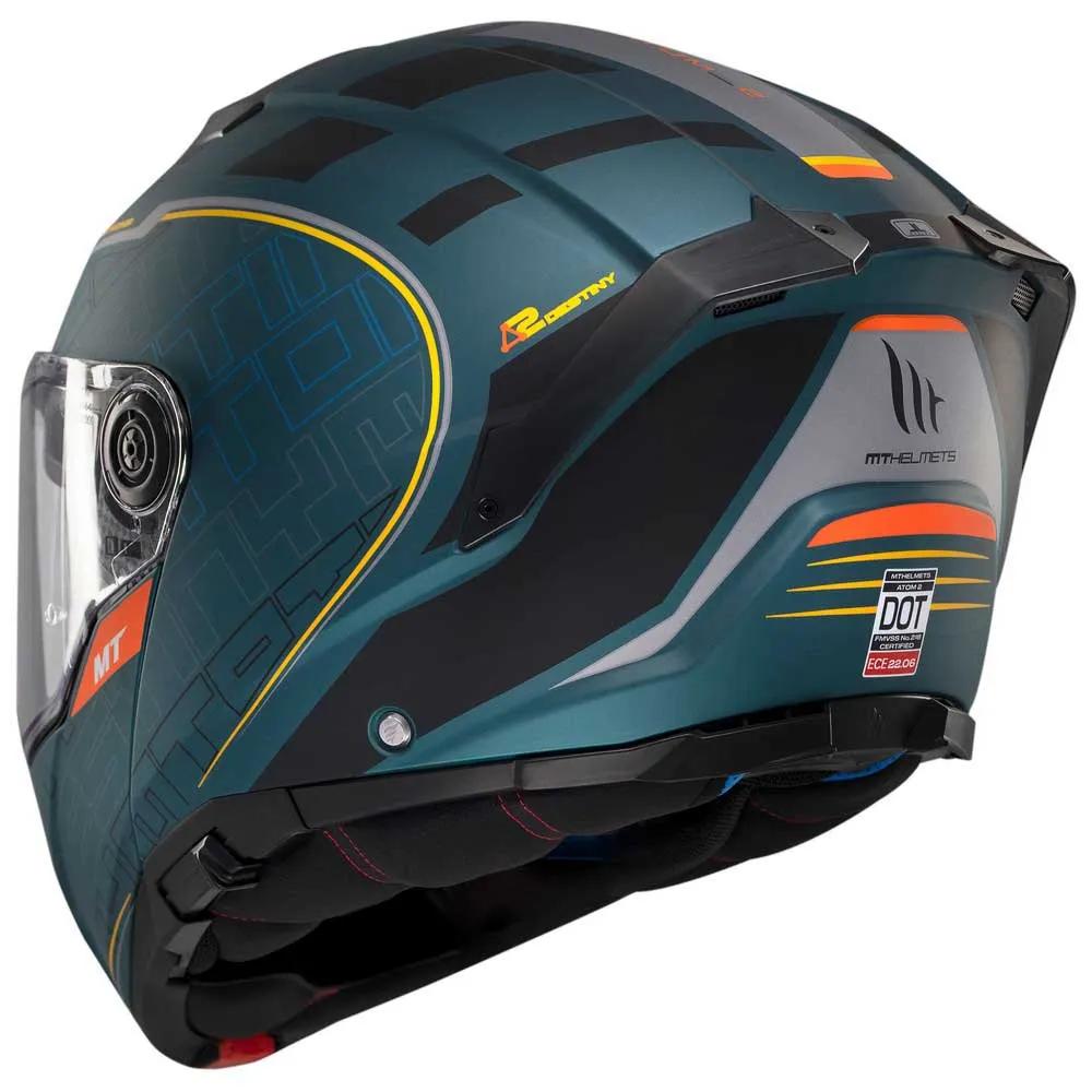 MT Helmets Modular Helmet Atom 2 SV Destiny