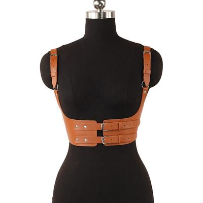 Women Trend Punk Belt Corset Belt Wear Belt Female Street Style Corset Top Decorative Harness Straps Clothing Leather Corset