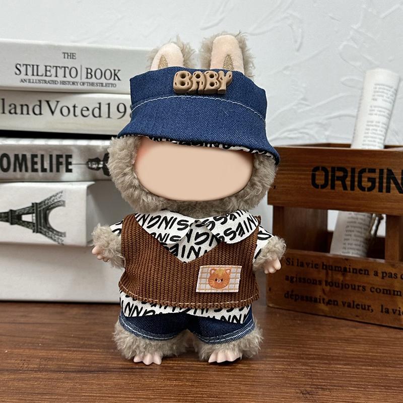 

Одежда Лабубу Наряд Аксессуары Для 17 См Виниловой Плюшевой Куклы Лабубу Повседневная Одежда Плюшевая Игрушка Одежда Набор для Замены