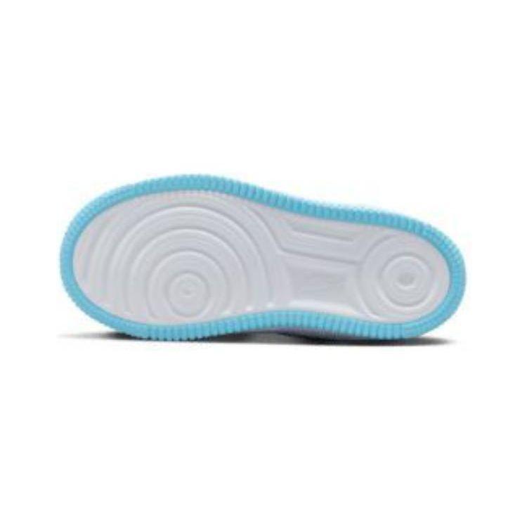 Nike Force 1 Low EasyOn PS Bílá Akvamarínově modrá Dětské tenisky FN0237-107