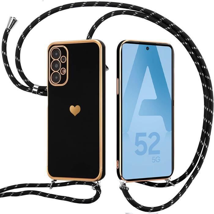 Coque de protection - BOOLING - Samsung Galaxy A52 4G-5G - Souple - Silicone - Noir