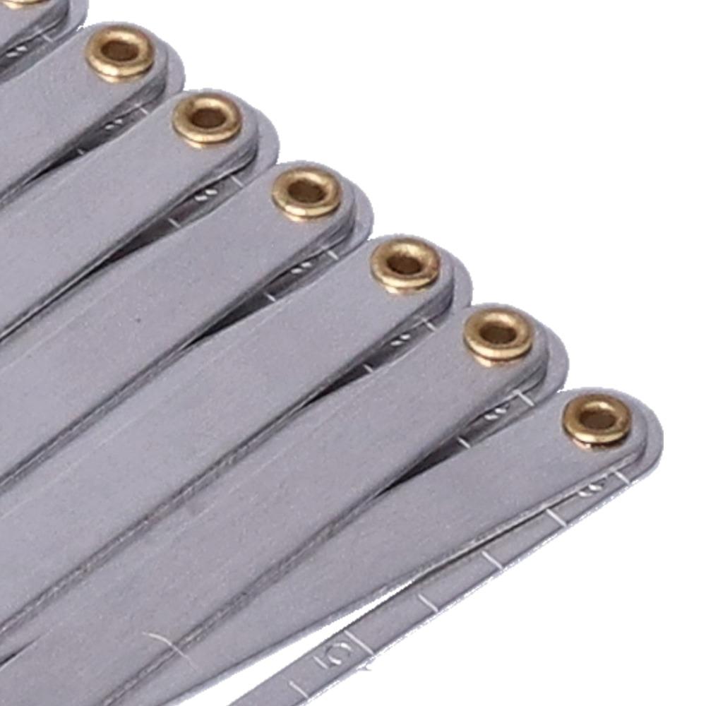 Equidistant Measuring Aluminum Sewing Gauge Marking Tool Adjustable Length Gauge  Household Use