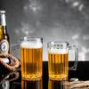 Home Barware Essential: Acrylic Beer Cup; Perfect for Serving Juice, Milk, Coffee; Ideal for Parties, Bars.