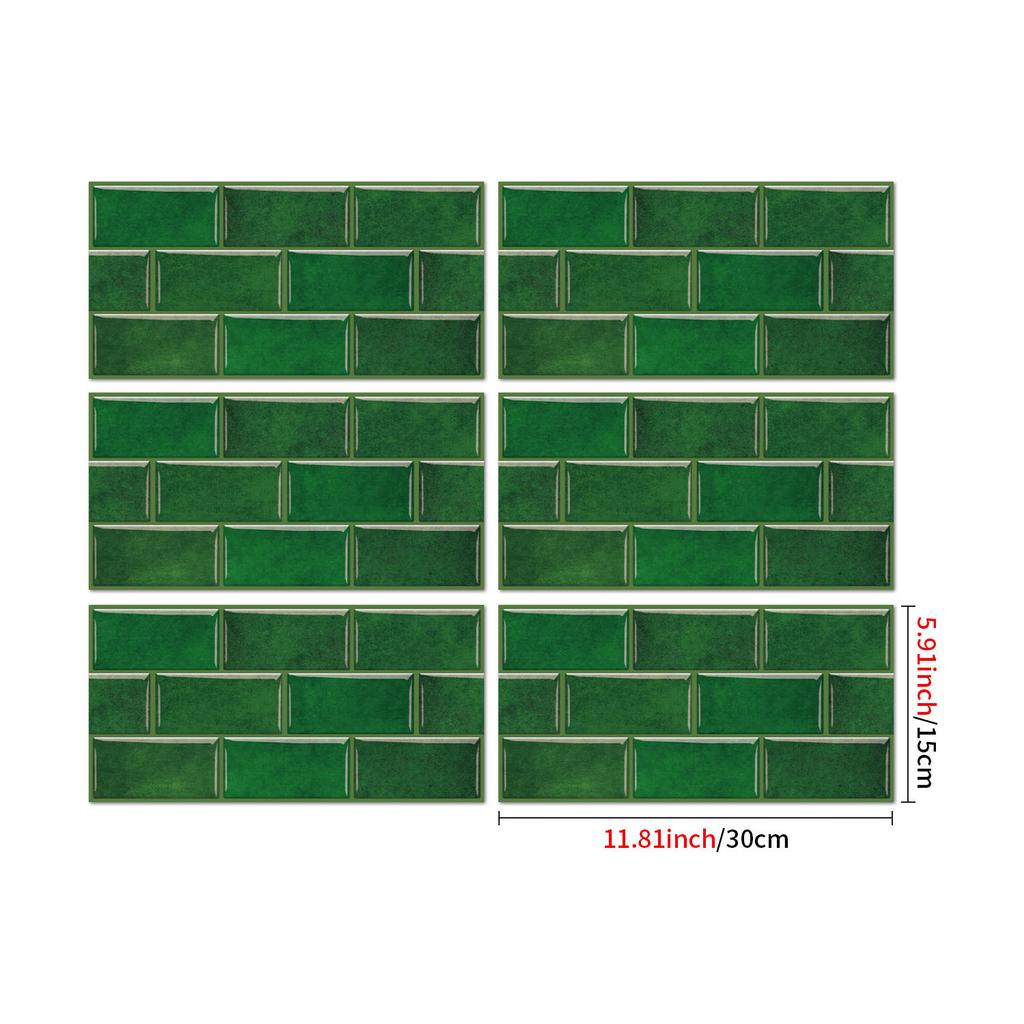 25Stlye Marble Simulated Brick Pattern Wall Sticker Self-adhesive Waterproof Room Decoration Sticker Wall Decoration