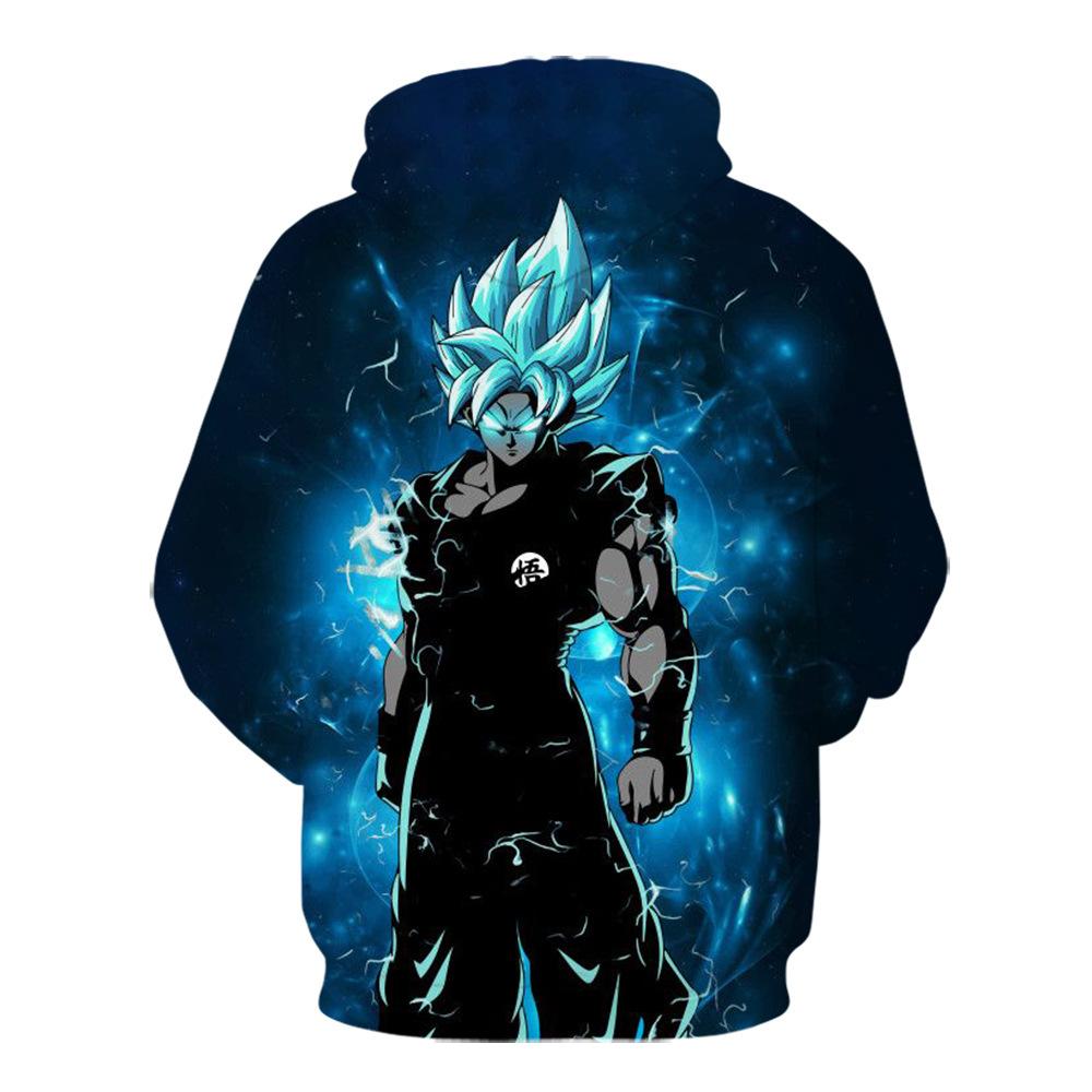 Móda pro fanoušky DRAGON BALL Grafická mikina Outdoorový sport Cosplay Pulovry Mikina s kapucí Cosplay kostým 8 barev