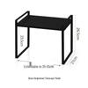 Adjustable Carbon Steel Kitchen Storage Rack