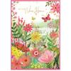 Simon Elvin On Your New Home Floral Greetings Card (Pack of 6)