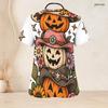 Top de uniforme de enfermera para mujer talla grande con cuello en V y manga corta con estampado de erizo de dibujos animados de Halloween con bolsillos frontales