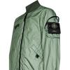 STONE ISLAND Solid Color Baseball Collar Long Sleeve Zipper Pilot Jacket Men Jackets Green K1S1541000-04S0A21-V0055