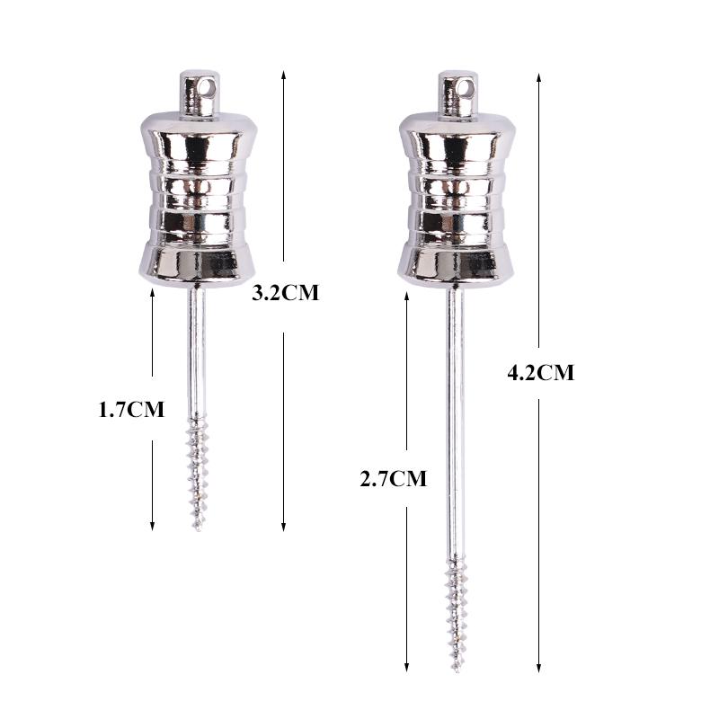 1Pc Dental Broken Root Drill Extractor Stainless Steel Long Short Apical Fragment Remover Dentistry Tool