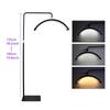 28-inch Half-Moon Beauty Salon Floor Light for Makeup, Manicure, Eyebrow Tattoo, & Eyelash Extension