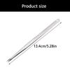 Polished Tweezers With Nonslip Grip Perfect For Gardening Trimming Jewelers Engineers Repair And Scientific Applications