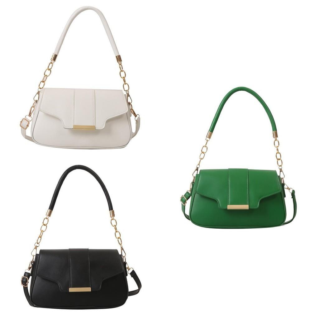 Trendy Chain Shoulder Bag Women 2023 Winter New Pu Street Style Small Square Bag