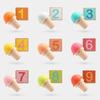 Plastic Pretend Play Food Toy Play House Math Learning Toy  Party Favor Gift