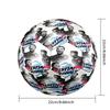 Cristiano Ronaldo Cr7 Evolution Football Size 5 Football Machine-Stitched Indoor/Outdoor Training and Matches perfect gift for sports enthusiasts