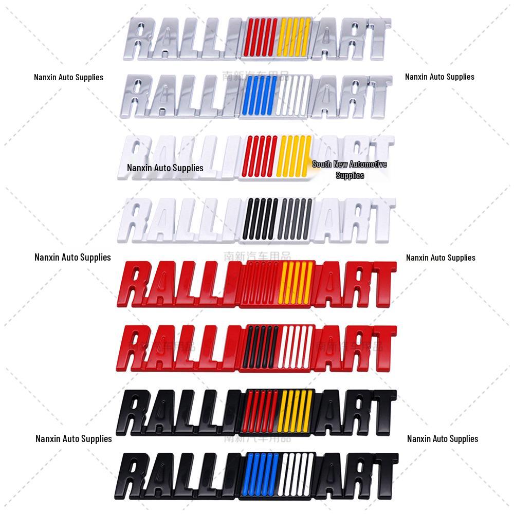 RALLIART Sticker, Front & Rear Emblems