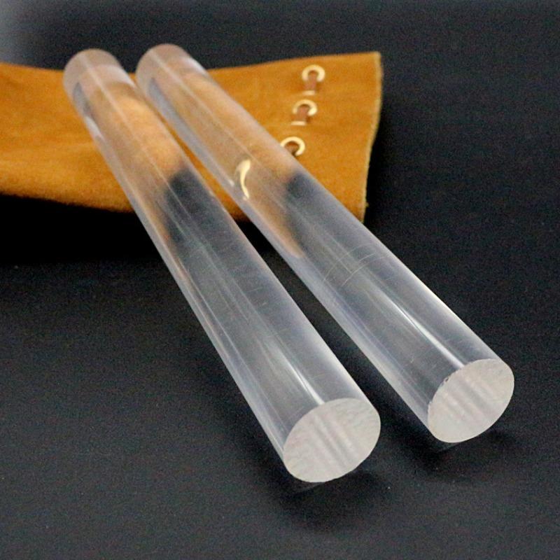 Bærbare Glatte Fondantkjevler Akryl Kjevler Kakebrett Kakeverktøy Gjennomsiktig Non-stick Kake Kjeks Kjevleverktøy