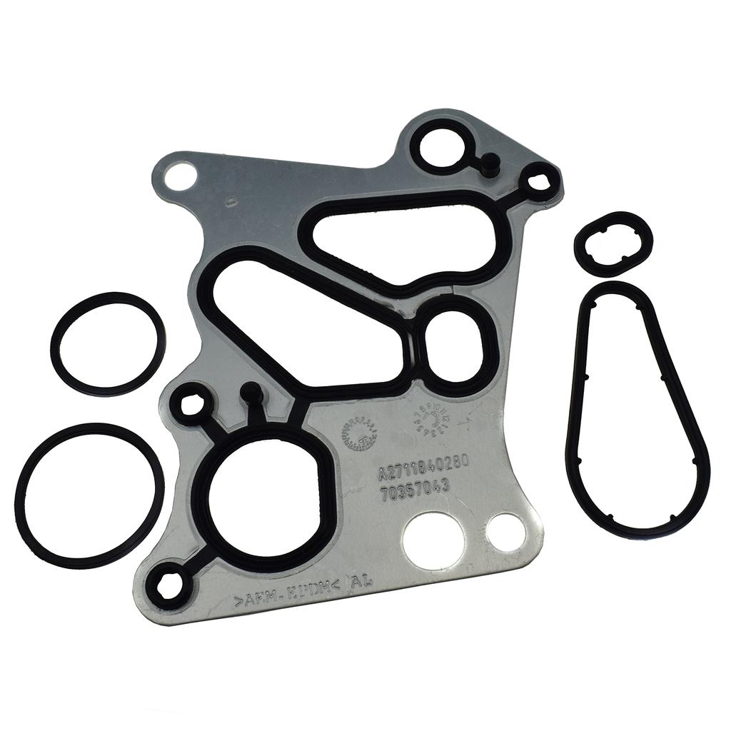 Oil Filter Housing Seal Seal Kit 2711840280 For 20082009 2010 2011-2014 Mercedes M271 W204 C180 C200 E200 SLK200 A2711840280