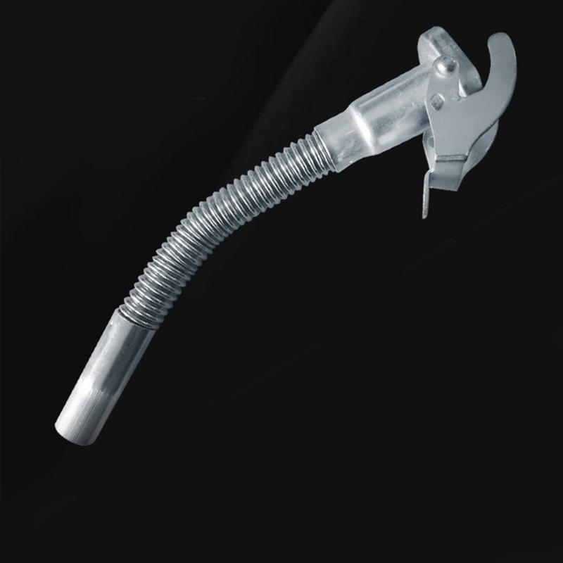 Flexible Nozzle Long Nose Spout Attachment Compatibles With Jerry Can Stainless Steel Construction Gas Can Spout Part