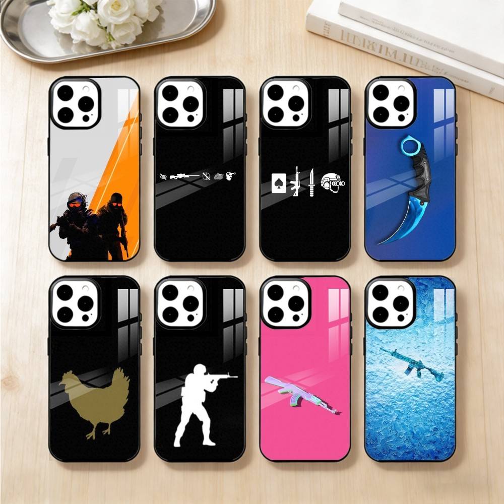 Game Counter Strike CS GO Phone Case For iPhone 17,16,15,14,13,Pro,Max,Plus,Magnetic For Magsafe Wireless Charging