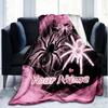 1PC Custom Name Spider Web Dreams Flannel Blanket Versatile,all-season Throw Suitable for the Living Room,bedroom,camping,travel,and Gift