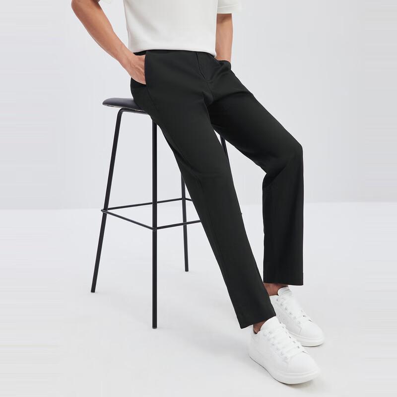 SEPTWOLVES Men's Easy Care Straight Fit Business Casual Pants