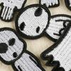 7 Pcs Cartoon Alien Head Embroidered Patches Iron On Patches Lovely Clothing Patches Sewing Patches for Clothes Bag
