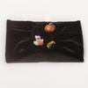 Halloween hair accessories children's pumpkin headband webbing bow golden velvet headband baby headband