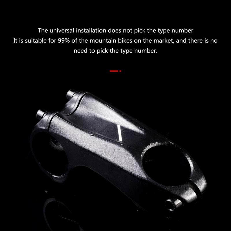 Adjustable Mountain Bike Stem 31.8mm Bike Stem Risers Handlebar Aluminum Alloy Mountain Bike Handlebar Risers Extender