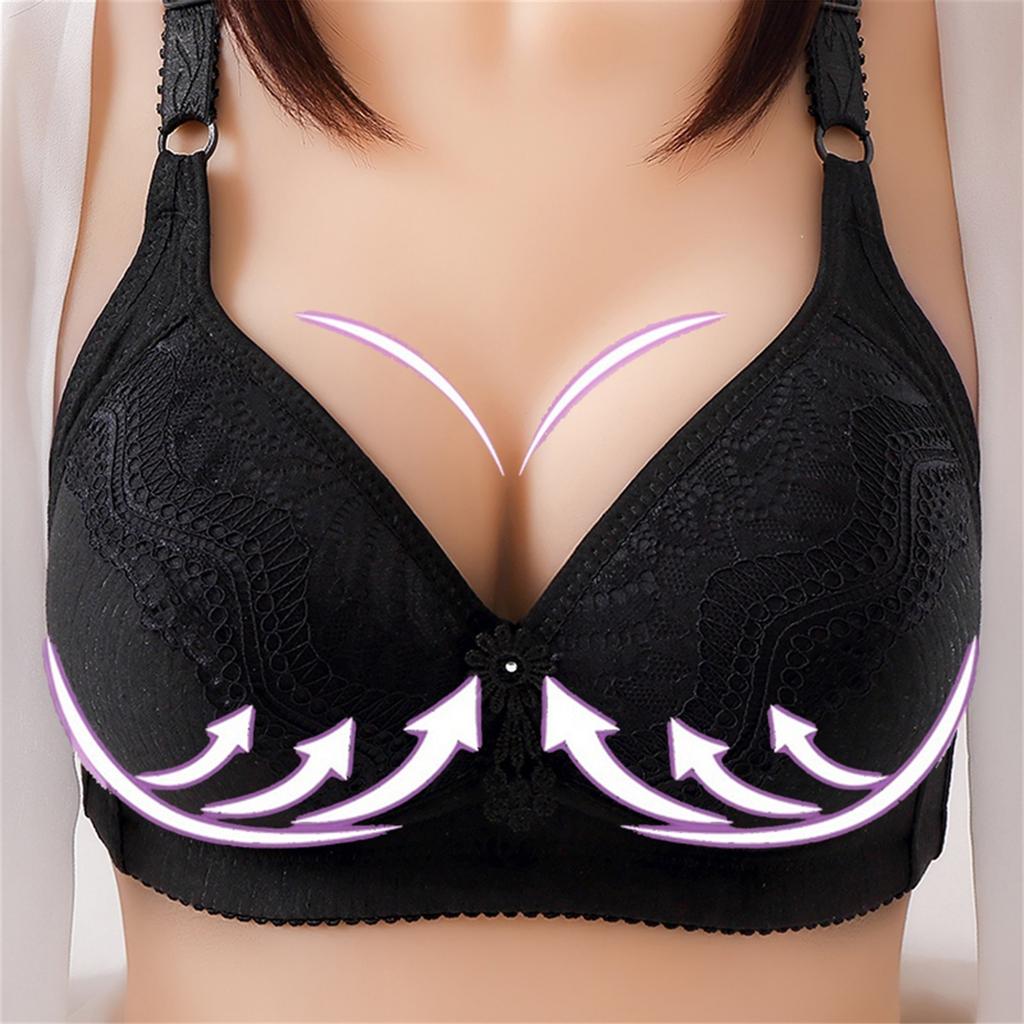 Women Wirefree  Fitness Top Sport Push Up Seamless Running Yoga Bra