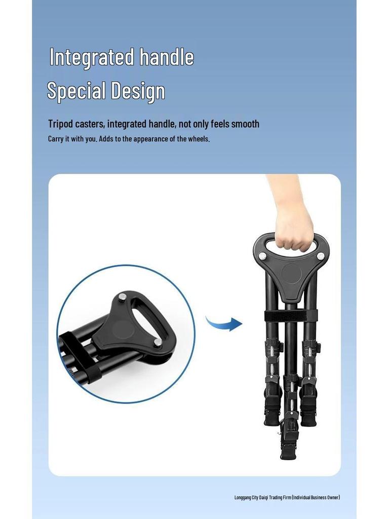 Professional Mobile Phone & DSLR Tripod with Pulley and Universal Ball Head for Live Streaming
