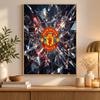 Manchester United Diamond Painting Kit 5D Full Drill DIY Diamond Mosaic Wall Art Home Decor