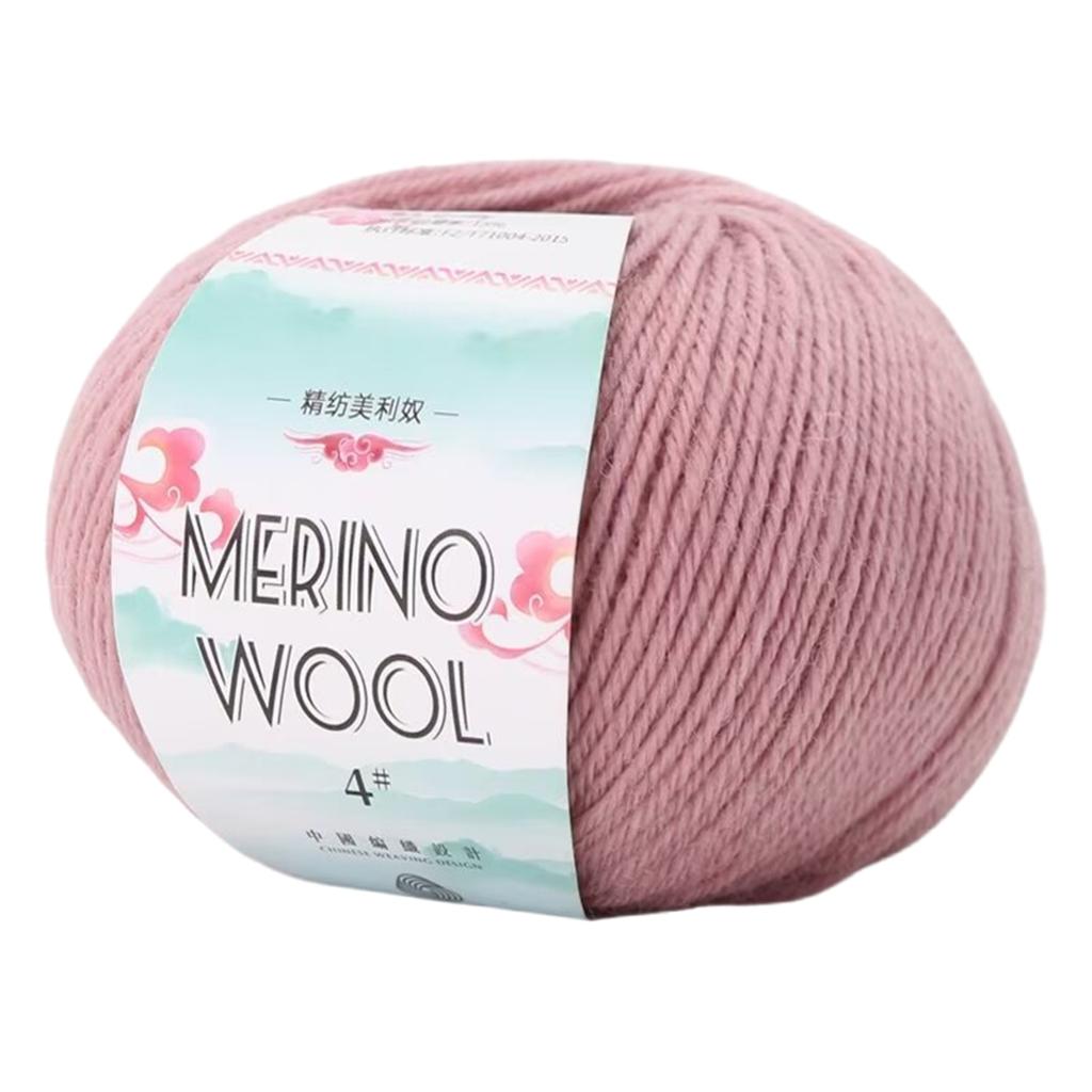 Příze z merino vlny 1,76 oz 134 yardů/role Měkká vlněná příze Příze na ruční pletení Nit na pletení Háčkování Koberce Svetr Šála