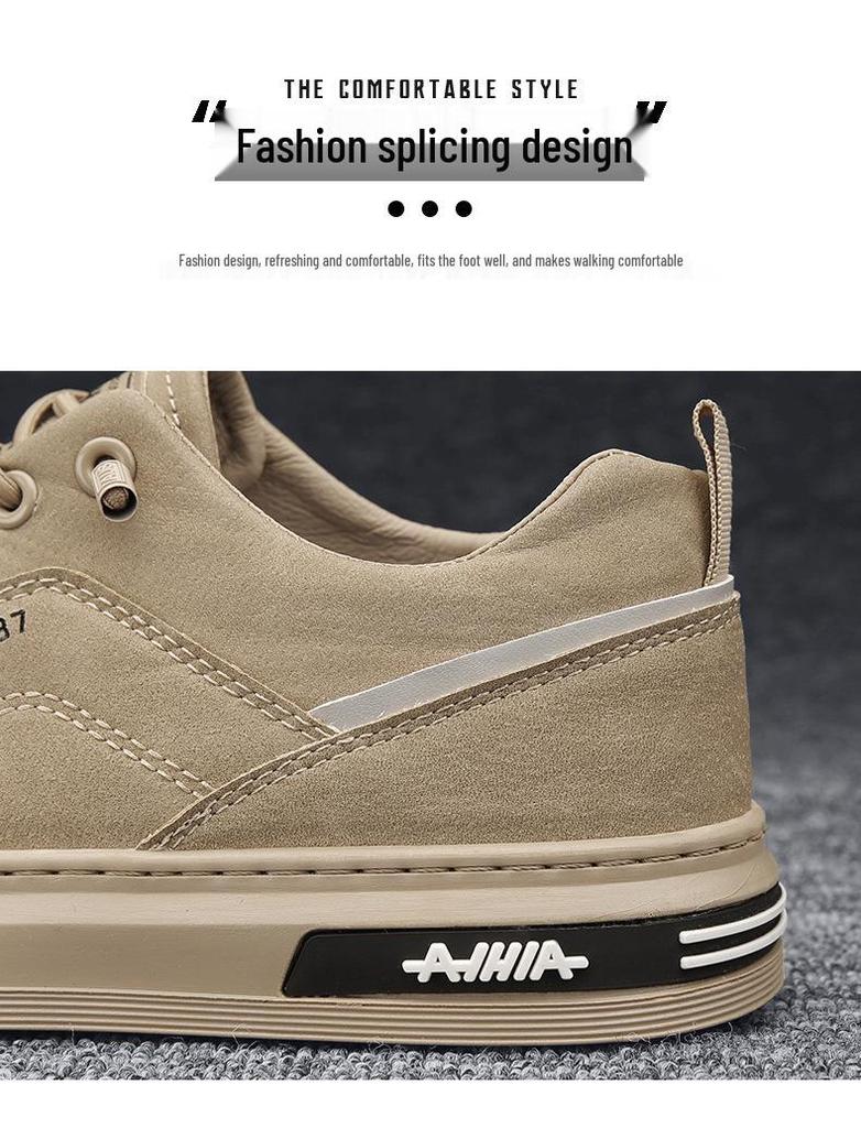 Men's Summer Work Shoes: Non-Slip, Wear-Resistant, Waterproof, and Fashionably Versatile for Construction Sites