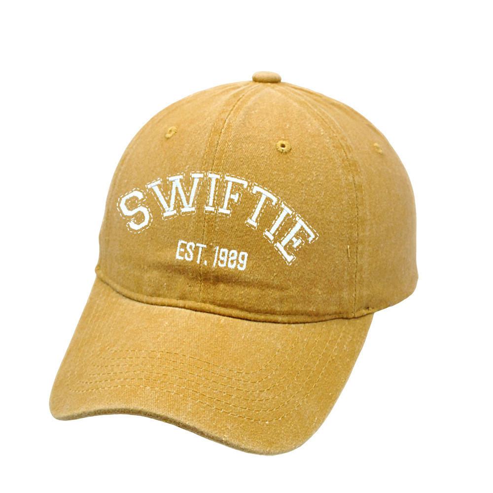 Swift Taylor Alison Letters Baseball Cap Breathable Sunshade Hat Unique Cotton