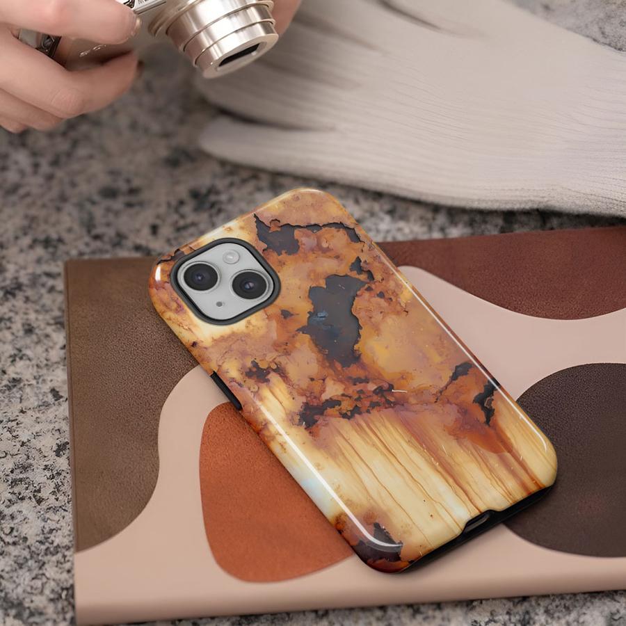 

Мягкий чехол Capa для Apple iPhone 17 Pro Max 15 14 16 Plus 16e 12 Air 11 XS XR 13 Ретро Ржавчина iPhone 15
