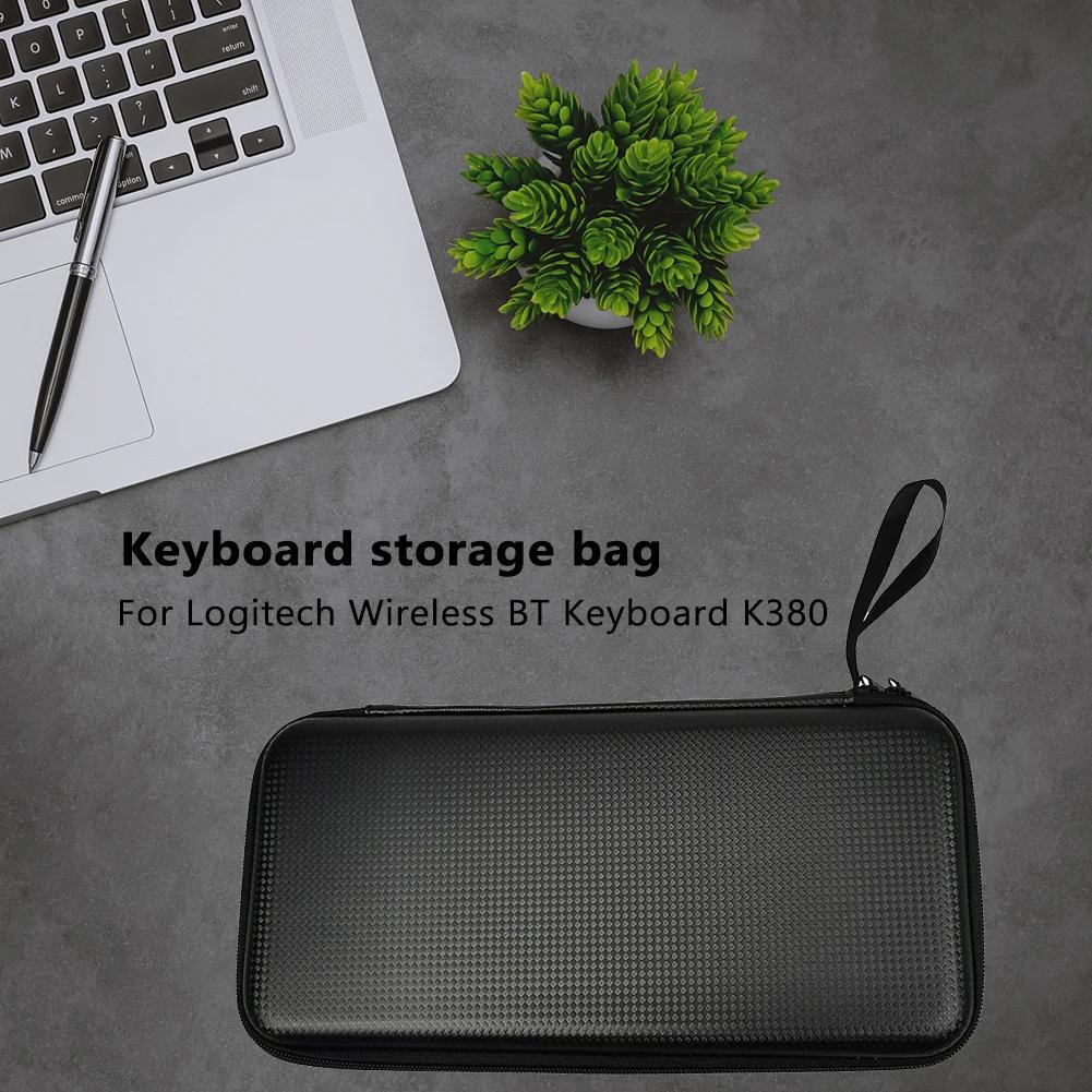 Keyboard Storage Case EVA Hard Shell Travel Storage Bag Dustproof Portable Case Compatible For K380/Magic Mini Keyboard