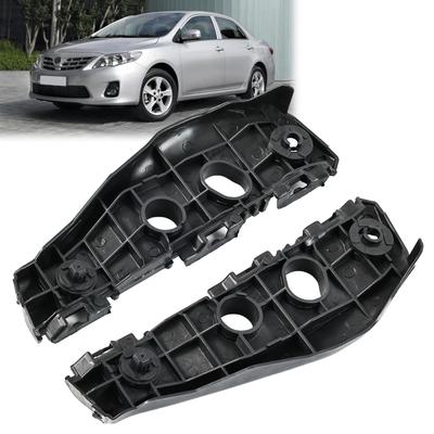 2 db Első bal és jobb lökhárító oldalsó rögzítő konzol pár Toyota Corolla 2009 2010-hez Külső rögzítő vezető támasztó pár 5211502130