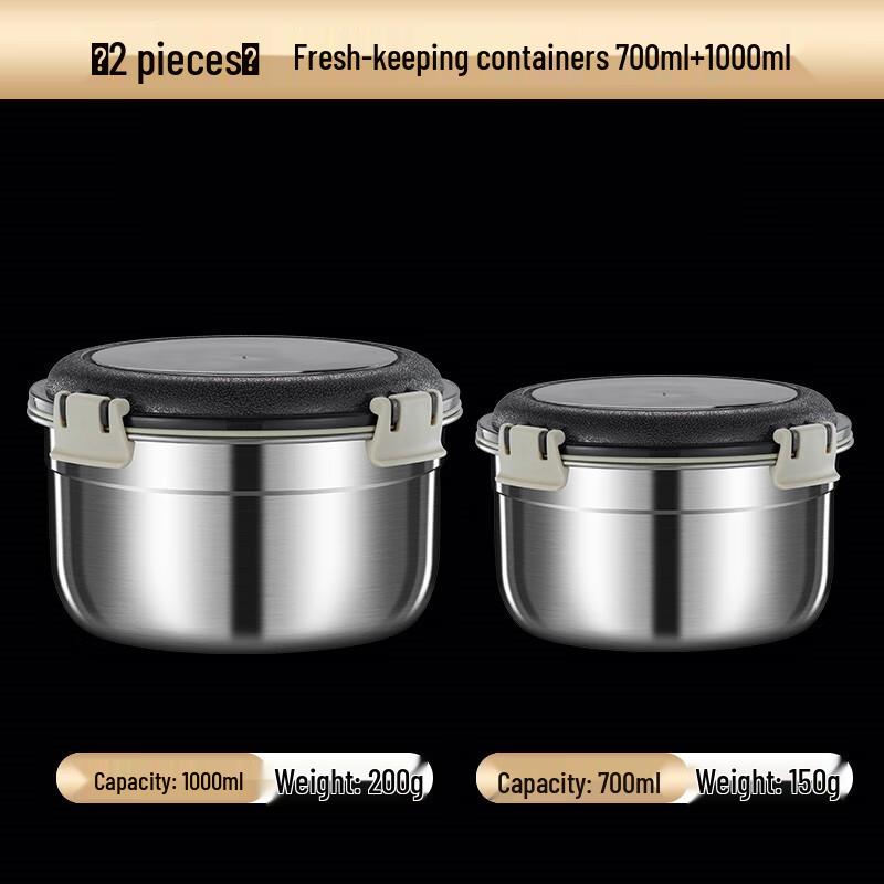 Lainuo 316 Stainless Steel Food Storage Container Set