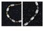 Retro Bamboo Forest Gold-Plated Bracelet: Exquisite White Shell Design for Women, Perfect for Spring and Summer.