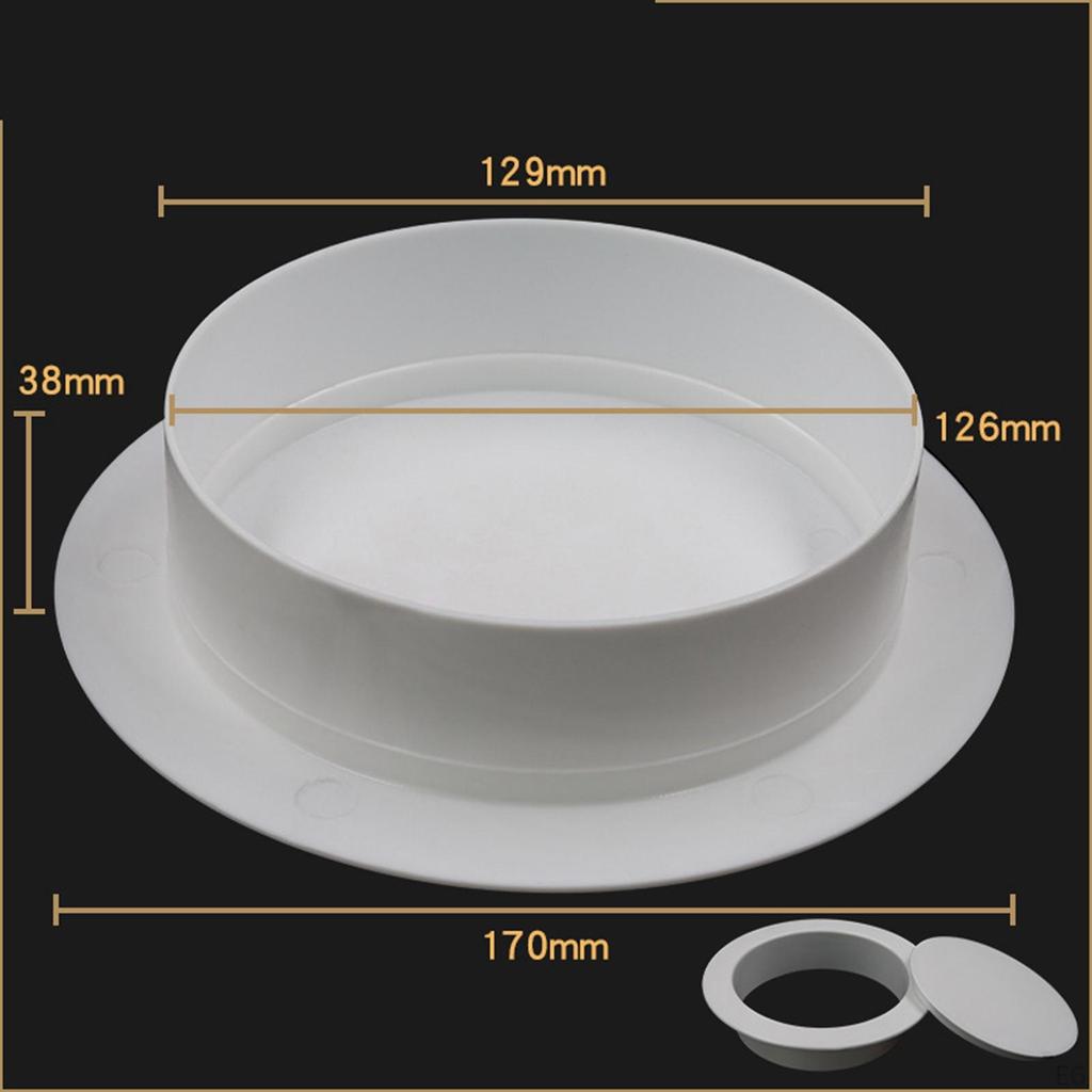 Portable Air Conditioner Exhaust Hose Connector,Round Tube Adapter Coupler for