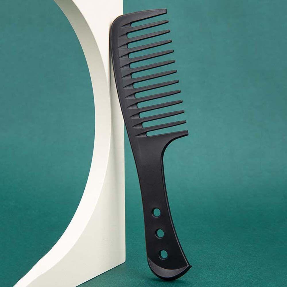 

Women Black Wide Tooth Fine Tooth Hair Accessories Hair Comb Hair Brush Combs Set Hair Styling Tool 1Set