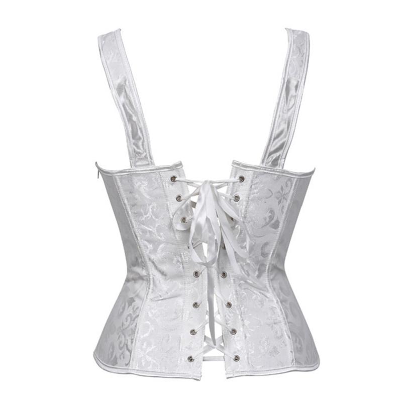 Corset Crop Tops Burlesque Lingerie Corset Top Vest Hot Shaper Overbust Corset Gothic Clothing Corsage Medieval Ladies