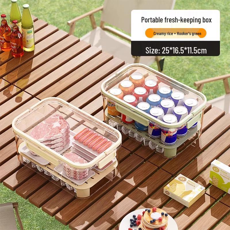 Tragbare Frischhalte-Picknick-Bento-Box mit großem Fassungsvermögen