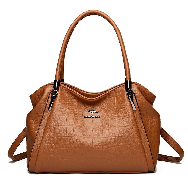 Женская сумка Большая вместимость Сумка для мам Сумка через плечо Женская сумка через плечо Женская сумка через плечо жёлтый