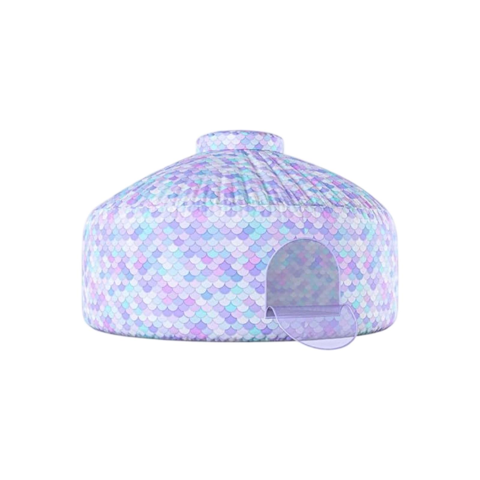 Inflatable Kids Play Tent with Dinosaur Print Lightweight Portable Indoor Outdoor Playhouse for Children